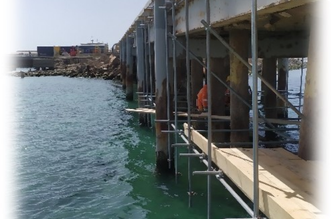 Underwater piles
