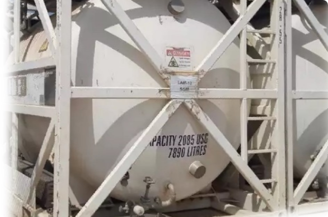 Liquid Nitrogen tanks